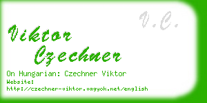 viktor czechner business card